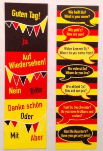 German phrases bookmark